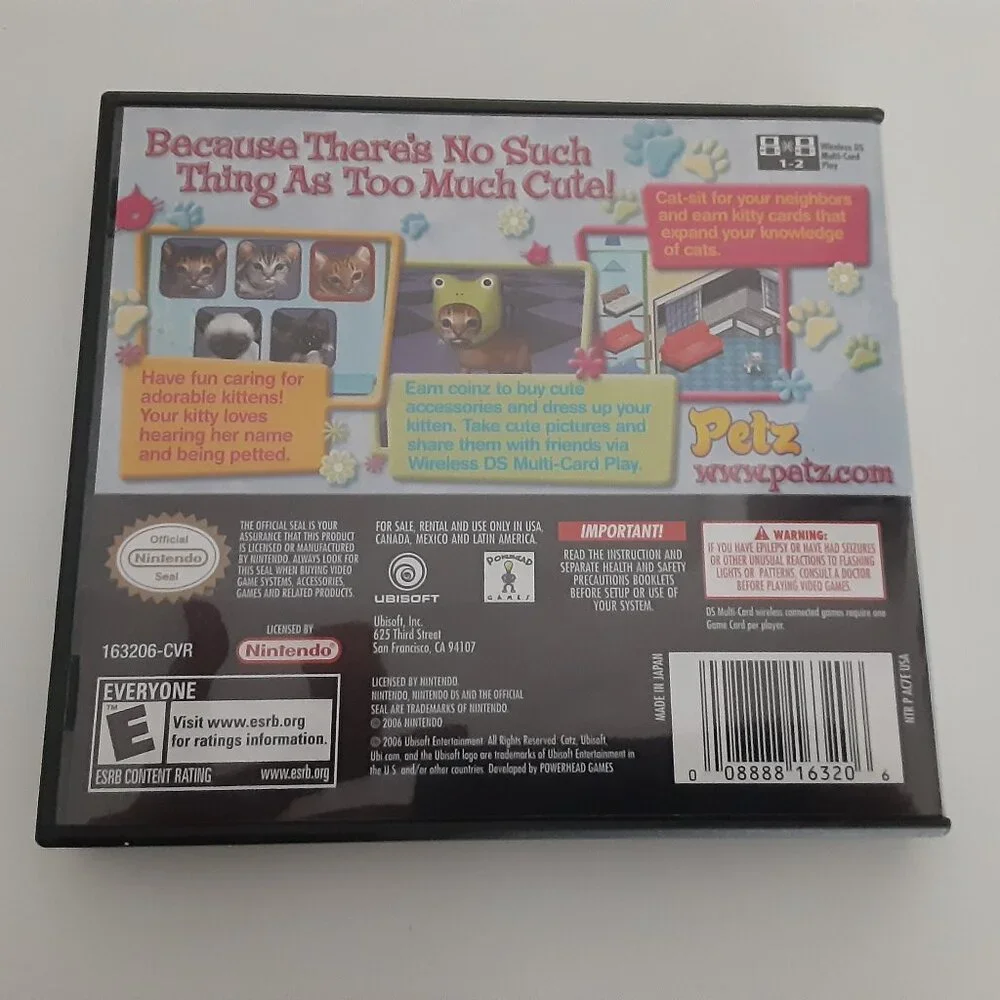 Nintendo DS Catz & Horsez set of (2) games